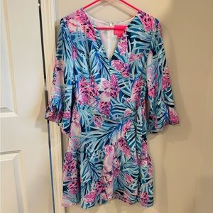 Lilly Pulitzer size M wrap dress
